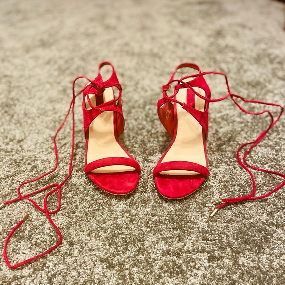 Forever 21 Sexy Wraparound Stilettos 👠 - Picture 2 of 7